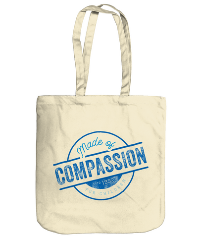 Organic Canvas Tote Bag - Made of Compassion